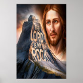 神の救い主は私の岩 ポスター (正面)