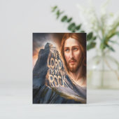 神の救い主は私の岩 ポストカード (スタンド正面)