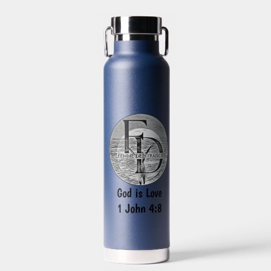 神の救済のボトル ウォーターボトル (正面)