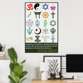 神の数を減らす | Stephen Roberts ポスター (ホームオフィス)