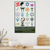 神の数を減らす | Stephen Roberts ポスター (キッチン)