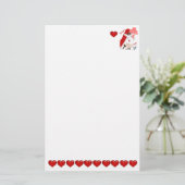 神の文房具のイエス・ラムを愛する 便箋 (スタンド正面)