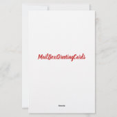 神の文房具のイエス・ラムを愛する 便箋 (裏面)