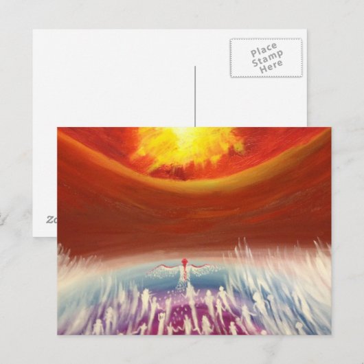 神の旅 ポストカード (正面/裏面)