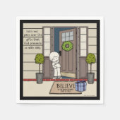 神の日々の賜物 スタンダードカクテルナプキン (正面)