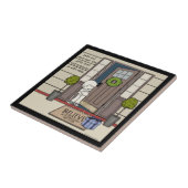 神の日々の賜物 タイル (側面)