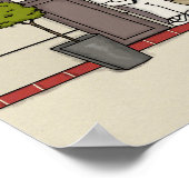 神の日々の賜物 ポスター (角)