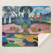 神の日 | Paul Gauguin | シェルパブランケット (正面(横))