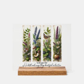 神の時にすべては美しい　植物園 アクリルサイン (正面)