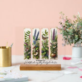 神の時にすべては美しい　植物園 アクリルサイン (ウェディング)