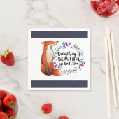 神の時の狐 スタンダードカクテルナプキン (インサイチュ)