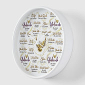 神の時計の名前 壁時計 (傾斜)