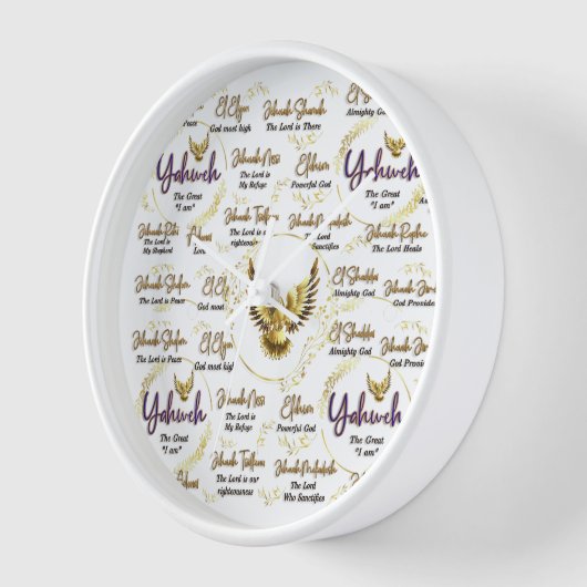 神の時計の名前 壁時計 (傾斜)