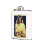 神の晩餐:イエスとパンを裂くこと フラスク (左)