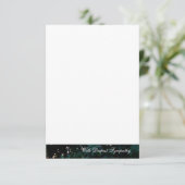 神の木の悔やみや弔慰カードの指 カード (スタンド正面)