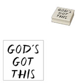 神の木得のゴム印 ラバースタンプ (押印)