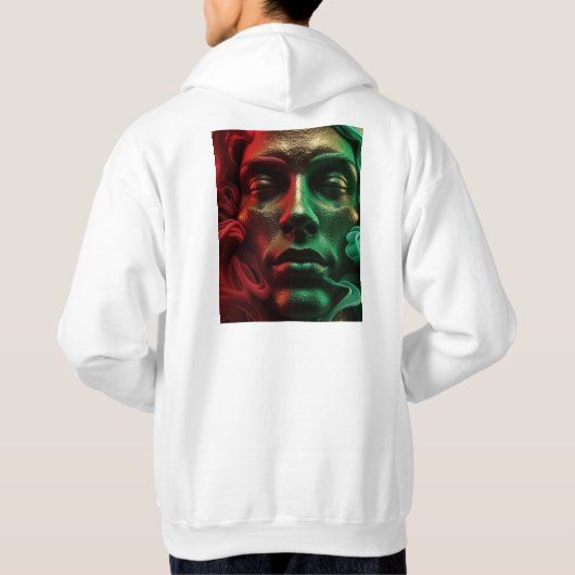 神の本質 パーカ (裏面)