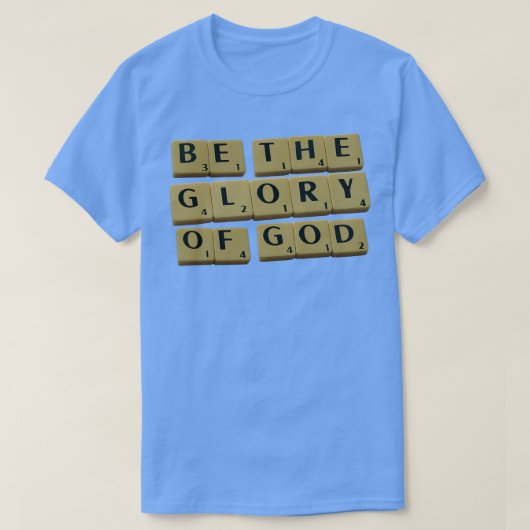 神の栄光である Tシャツ (デザイン正面)