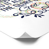 神の栄光のためにあなた方がそれをすることは何であれ ポスター (角)