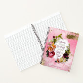 神の栄光のためにあらゆる事をする ノートブック (内部)