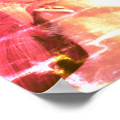 神の栄光のためにやってみなさい。1コリント10:3 ポスター (角)