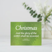 神の栄光はイザヤに現れる40-5 ポストカード (スタンド正面)