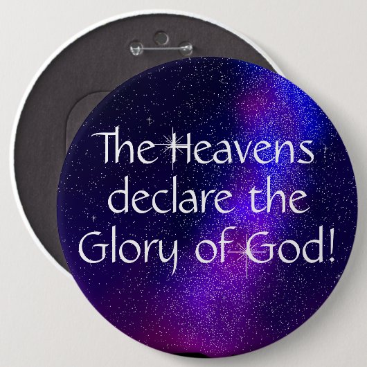 神の栄光 缶バッジ (正面&裏面)