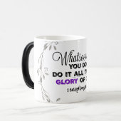 神の栄光Verse モーフィングマグカップ (正面左)