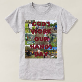 神の業に手を Tシャツ