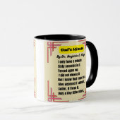 神の極小詩 マグカップ (正面右)