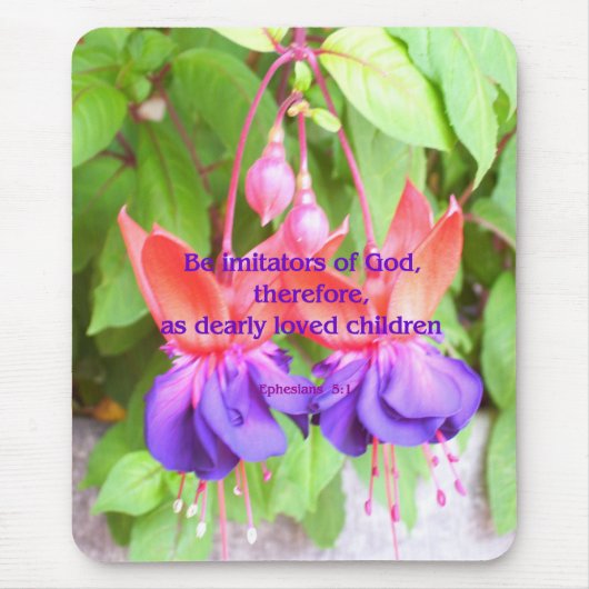 神の模倣者があって下さい マウスパッド (正面)