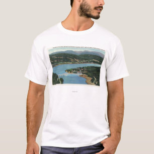 神の橋の空中写真 Tシャツ