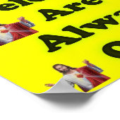 神の歓迎の腕は常に開かれている。 ポスター (角)