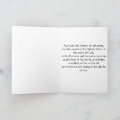 神の武具全体を着る：グリーティングカード ノートカード (内部)