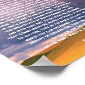 神の武具,エペソ6,美しいポスター ポスター (角)