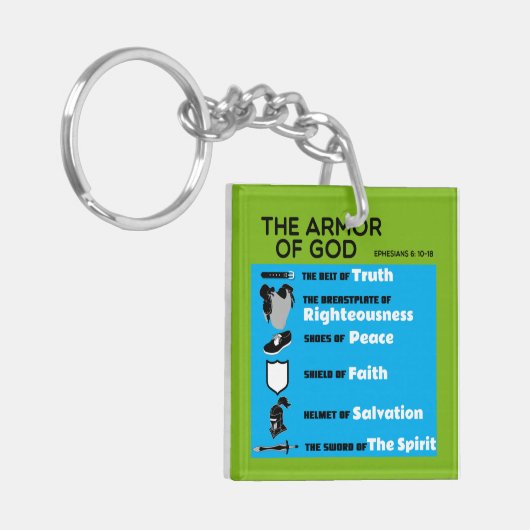 神の武具 キーホルダー (正面左)
