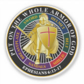 神の武具 シール (正面)