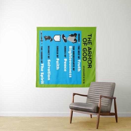 神の武具 タペストリー (インサイチュ(横))