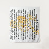 神の武具 タペストリー (正面)