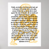 神の武具 ポスター (正面)