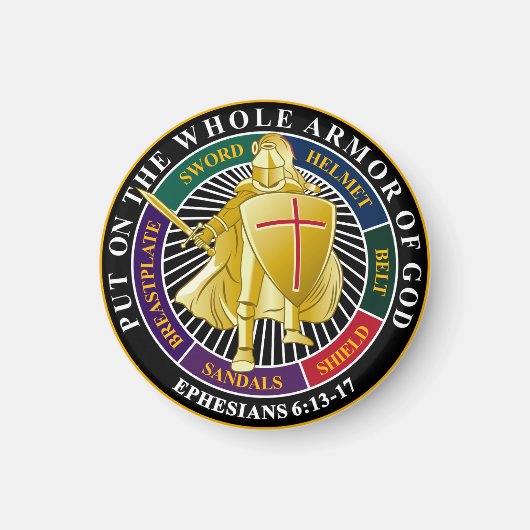 神の武具 マグネット (正面)