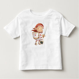 神の武具 – 女の子 トドラーTシャツ