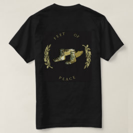 神の武具 – 平和の足 Tシャツ