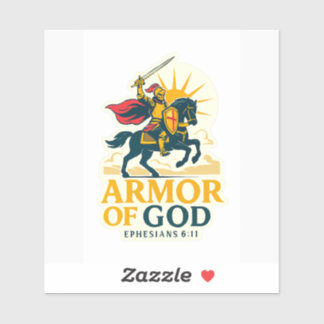 神の武具 – FaithFuel Sticker with Ephesians 6: シール