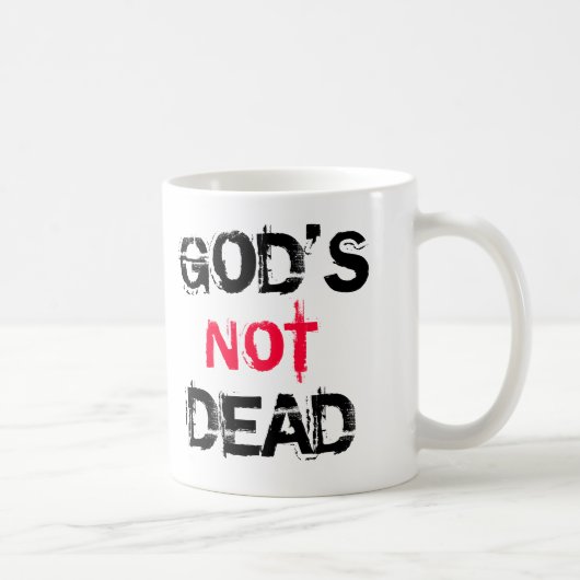 神の死ななかったマグ コーヒーマグカップ (右)