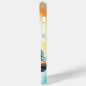 神の母と子供の輝くシ白熱［赤熱］光を放つーン Case-Mate iPhoneケース (裏面 / 左)