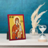 神の母よ、新しきもの フォトプラーク (側面)