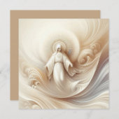 神の母賛美の柔らかい白い色調の中 (正面/裏面)