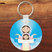 神の母 キーホルダー (正面)