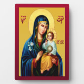 神の母 フォトプラーク (正面)